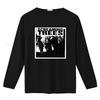 Vintage Grunge Screaming Trees Zespół Rockowy Czarno-Biały Nadruk Casualowa Koszulka vintage Prana graficzna Rozciągliwy