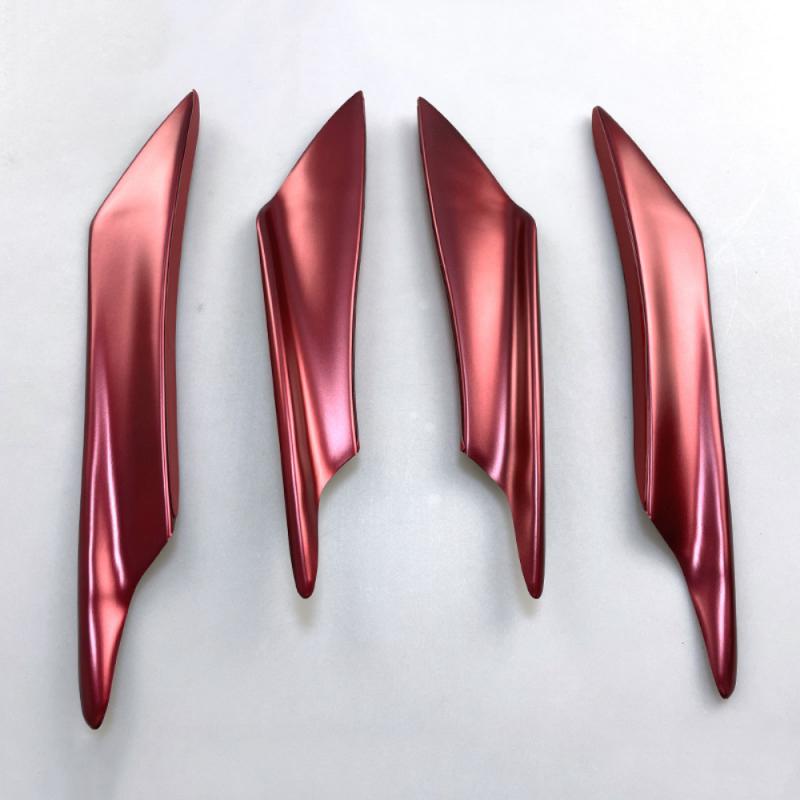 Knife Wind Car Modification Durable Universal For Most Cars Motorcycle Side Large Plate Carbon Fiber Car Accessories