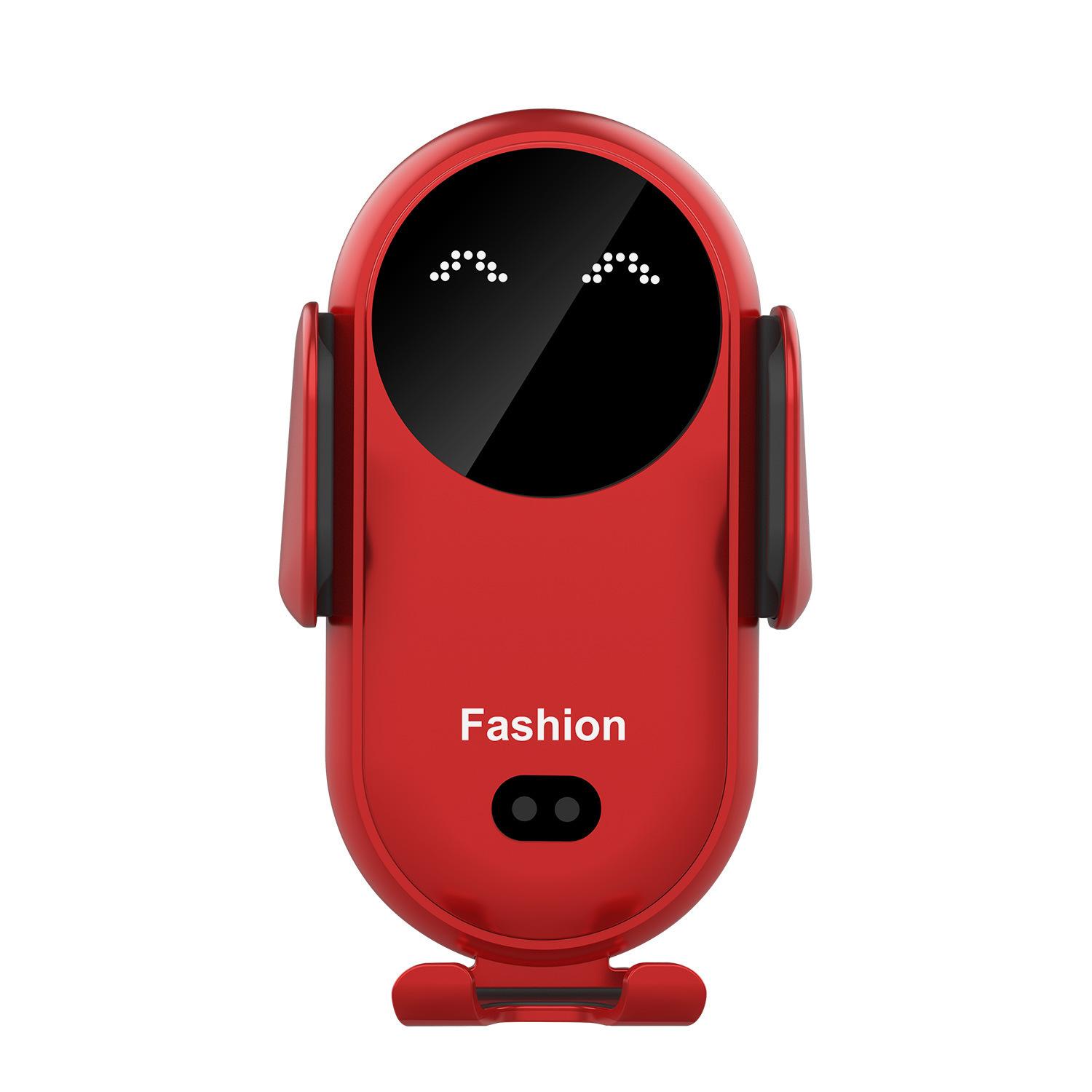 

Беспроводное зарядное устройство 15 Вт подходит для мобильных телефонов Apple Android, часов, наушников, многофункциональная беспроводная зарядка красный