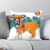 Rocket The Boxer Dog Square Pillowcase Polyester Linen Velvet Printed Zip Decor Throw Pillow Case Bed Cushion Cover Wholesale