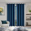 1PC Total Privacy Safe and Odorless Curtains for Living Room and Bedroom Solid Blackout Curtains with Grommets