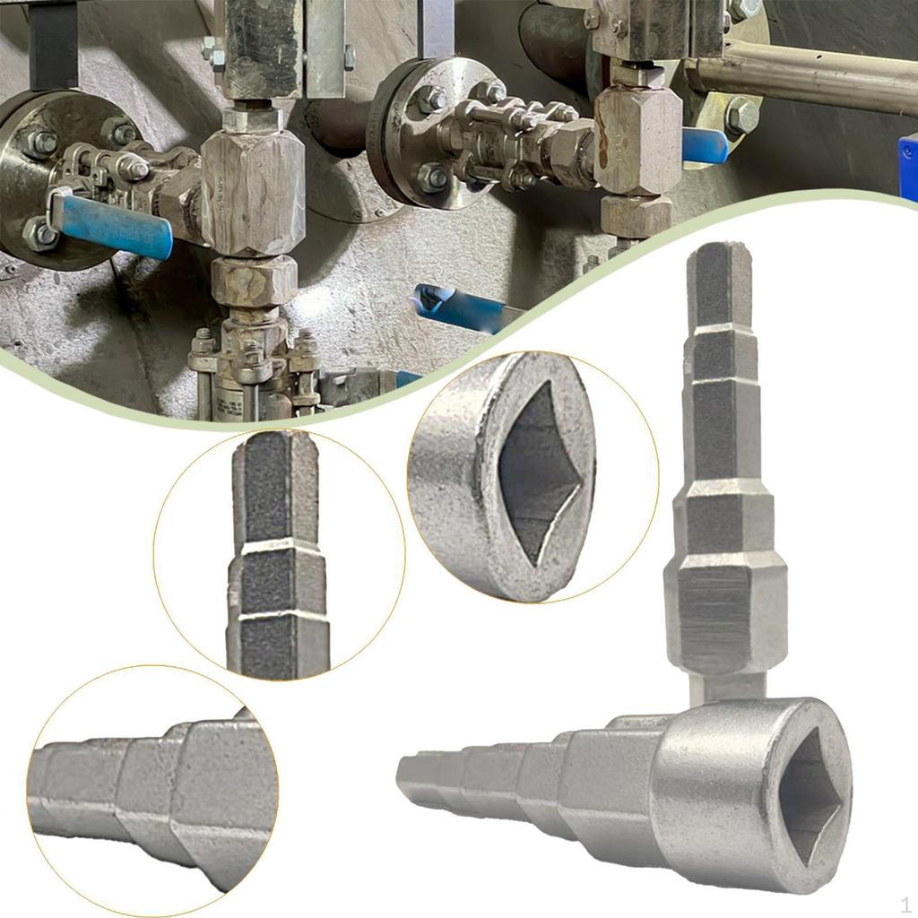 metal Step Wrench, Radiator Spud Wrench Replacement, Pagoda Head Valves Joint Repair Tool