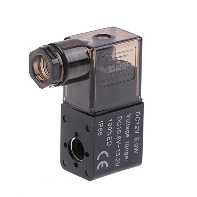 

Solenoid Valve Coil with LED Indicator, DC12V/24V AC110V/220V for 3V110 4V110 Valve, Replacement Part 1