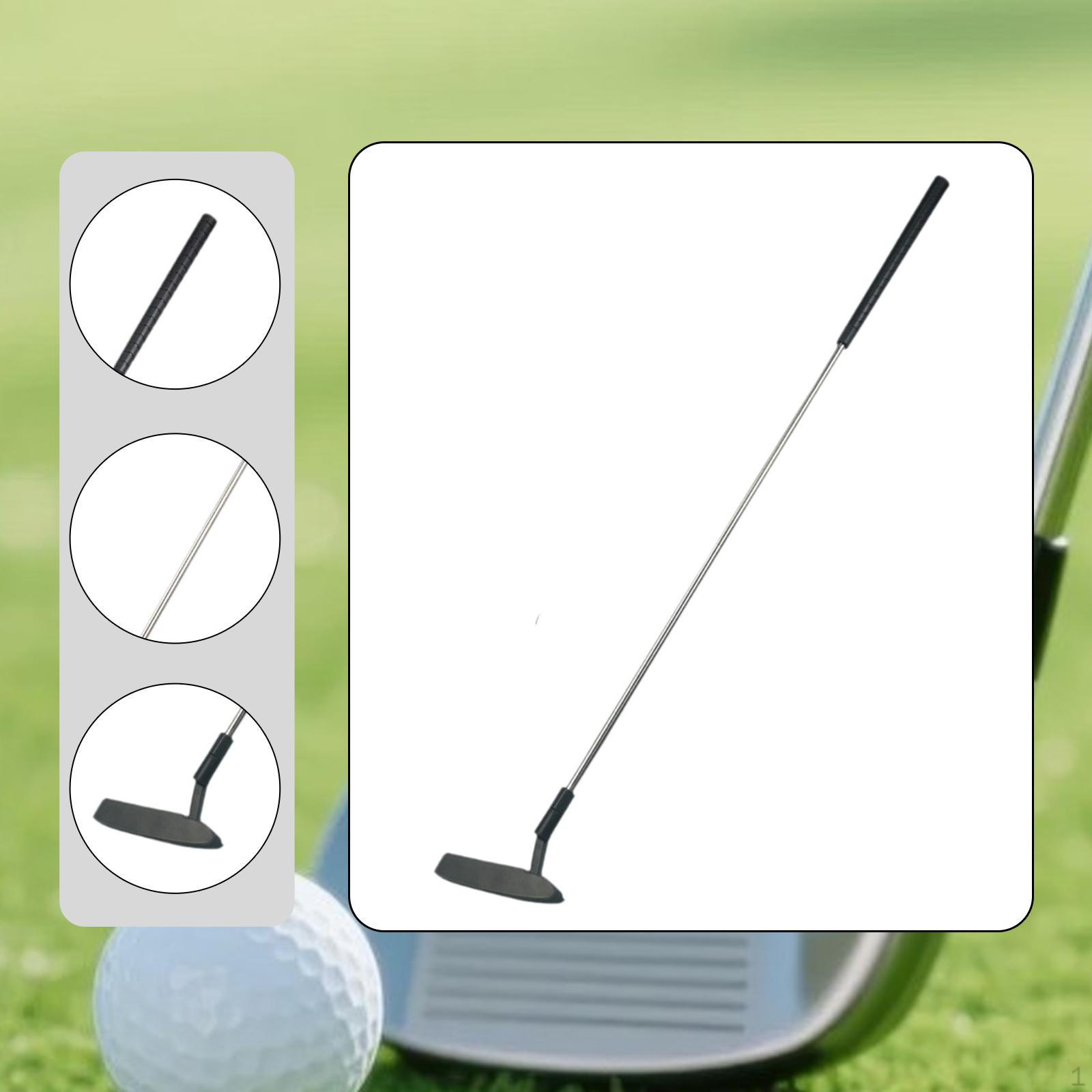 Разборный гольф-паттер из 3 секций, портативный паттер для взрослых правшей A