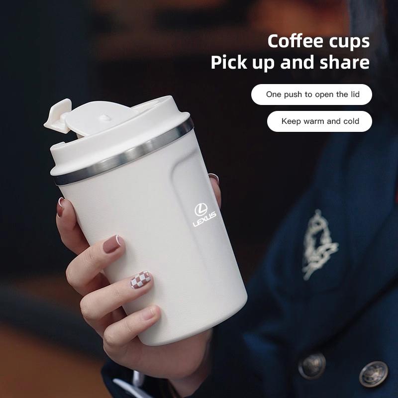 Bilemblem Rostfritt Stål Kaffemugg Termosmugg Isolerad Flaska För Lexus F SPORT ES RX NX LS UX LM LX GX LC RZ IS CT GS RC H