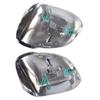 2 piezas Cubiertas de Espejo Lateral Cromado Mate para Volkswagen VW Passat B8 CC 2015 2016 2017 2018 Tapas de Cubierta de Espejo Retrovisor