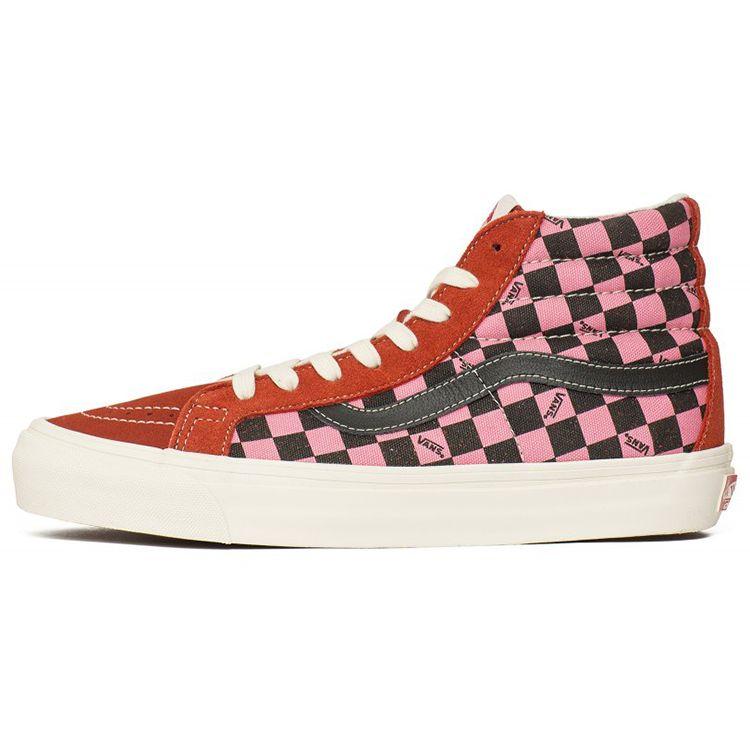

Кроссовки унисекс Vans Sk8-Hi LX Bossa Nova Red Marshmallow VN0A4BVBTJ2