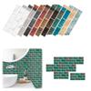 6pcs Self-Adhesive Tile Stickers PVC Self-Adhesive Wallpaper Decorative Wall Stickers  Kitchen