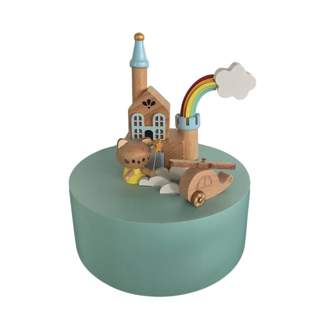 Carousel Music Box Building Blocks up Musical Boxes for Party Holiday Wedding