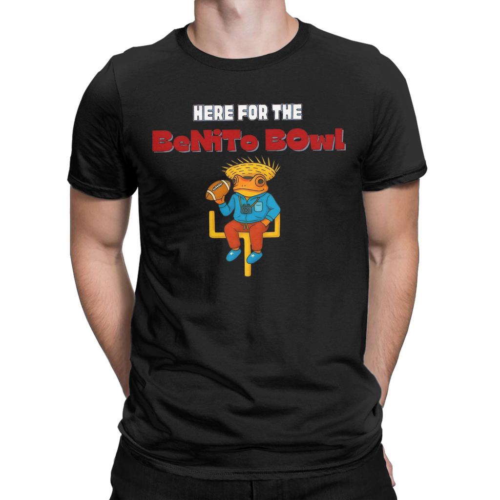 Mens Womens Benito Bowl Puerto Rican Bad Bunny Halftime Show 2026 T Shirt Pure Cotton Graphic T-Shirt Clothing Outfits