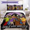 3pcs Duvet Cover Set (1*Duvet Cover + 2*Pillowcase, Without Core), Scooby Print Soft All‑Season Bedding Set, Home Bedroom Decor Gift