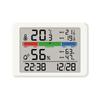 Modern Lcd Digital Alarm Clock With Temperature And Humidity For Bedroom Decor