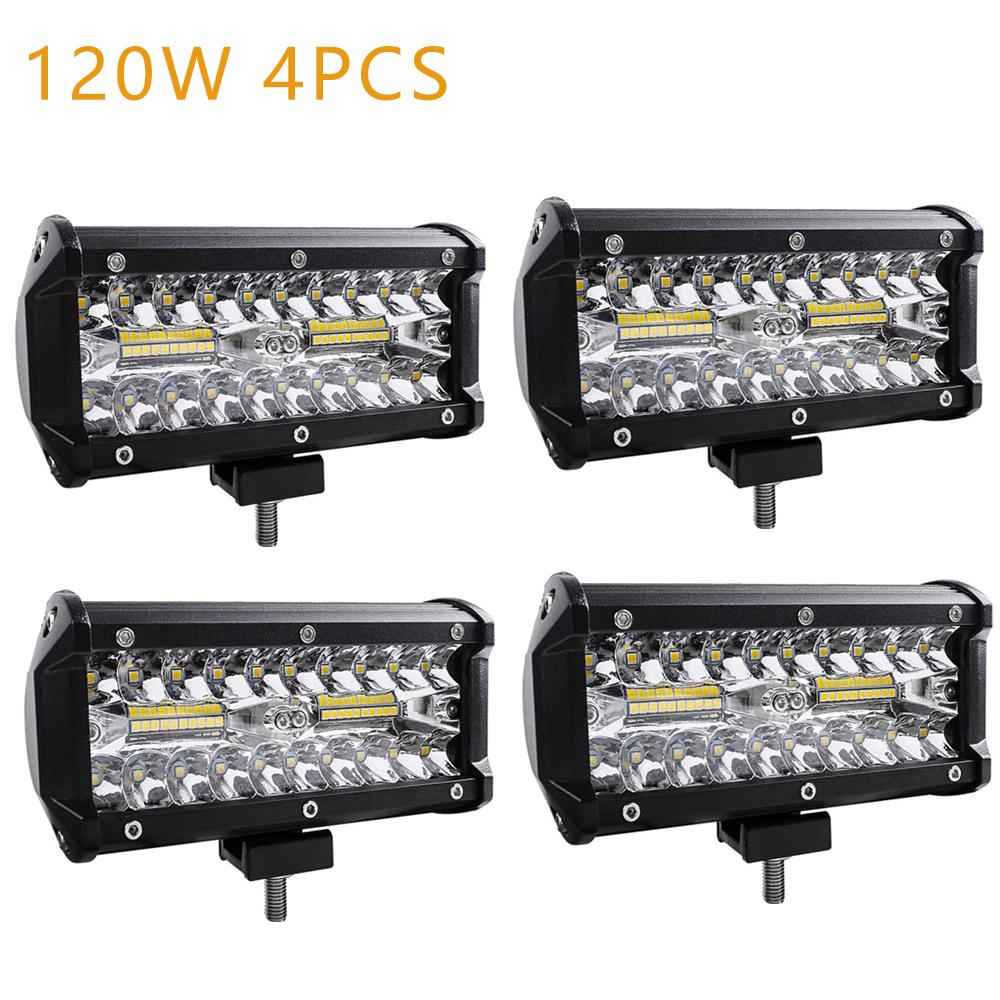 LED Bar 12-24V LED Headlights Offroad 4x4 Spotlights Driving Fog Lamp LED work Light Bar For Truck Farm Tractor Boat SUV ATV