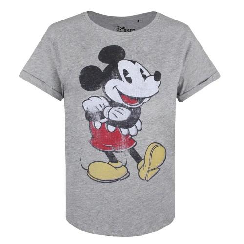 Disney Womens/Ladies Mickey Mouse Vintage T-Shirt