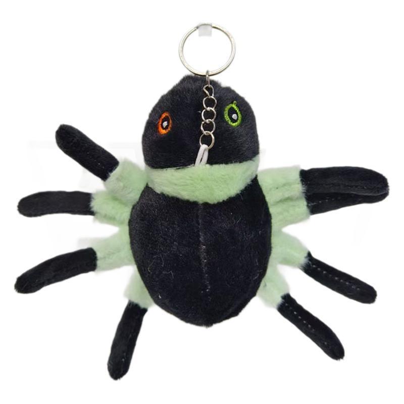 Spider Adorable Cartoon Plush Keychain Soft Toy For Bags And Decor Halloween