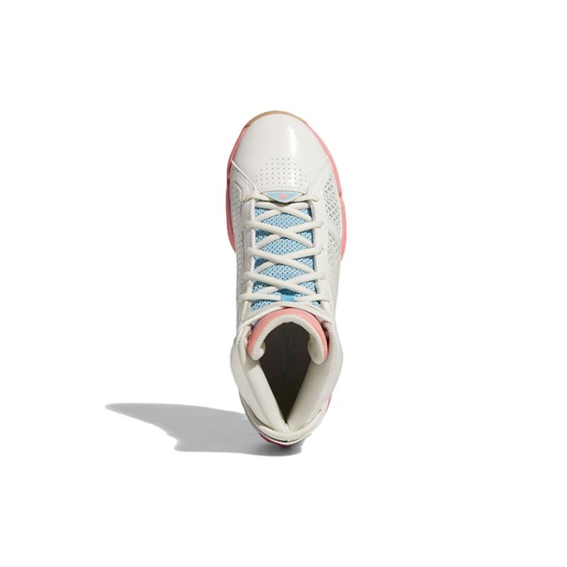 Adidas Adizero Rose 1.5 Restomod 'Off White Acid Red' Sneakers GY6487