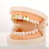 1 Stück Goldfarbener Alltagstauglicher Zahnschmuck Dental Grillz Hip Hop Hohles Herz Zahn Grillz Für Frauen