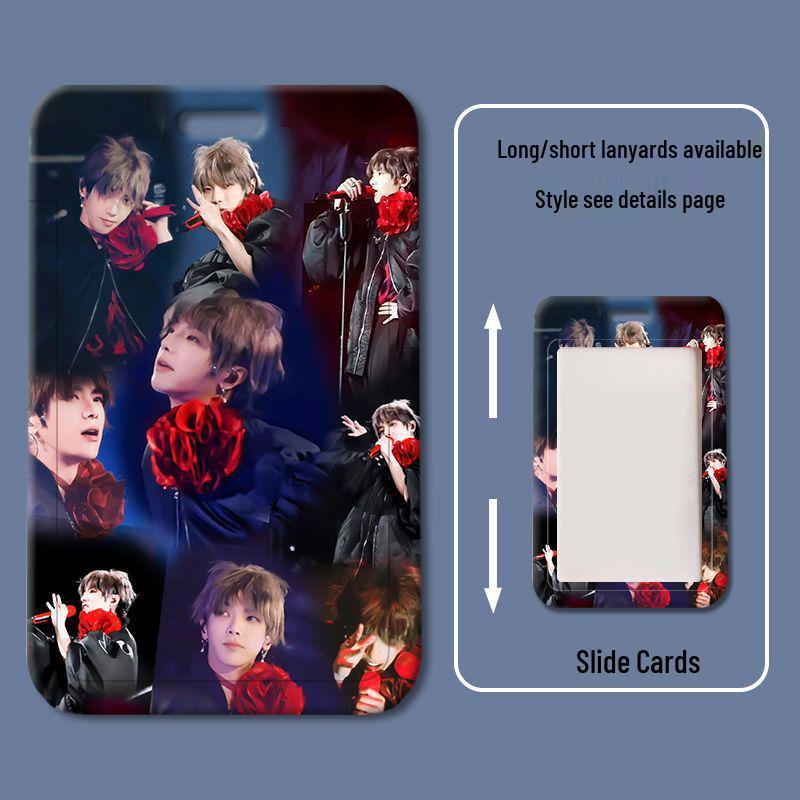 Hua Chenyu Student ID and Access Card Holder with Sliding Plastic Cover