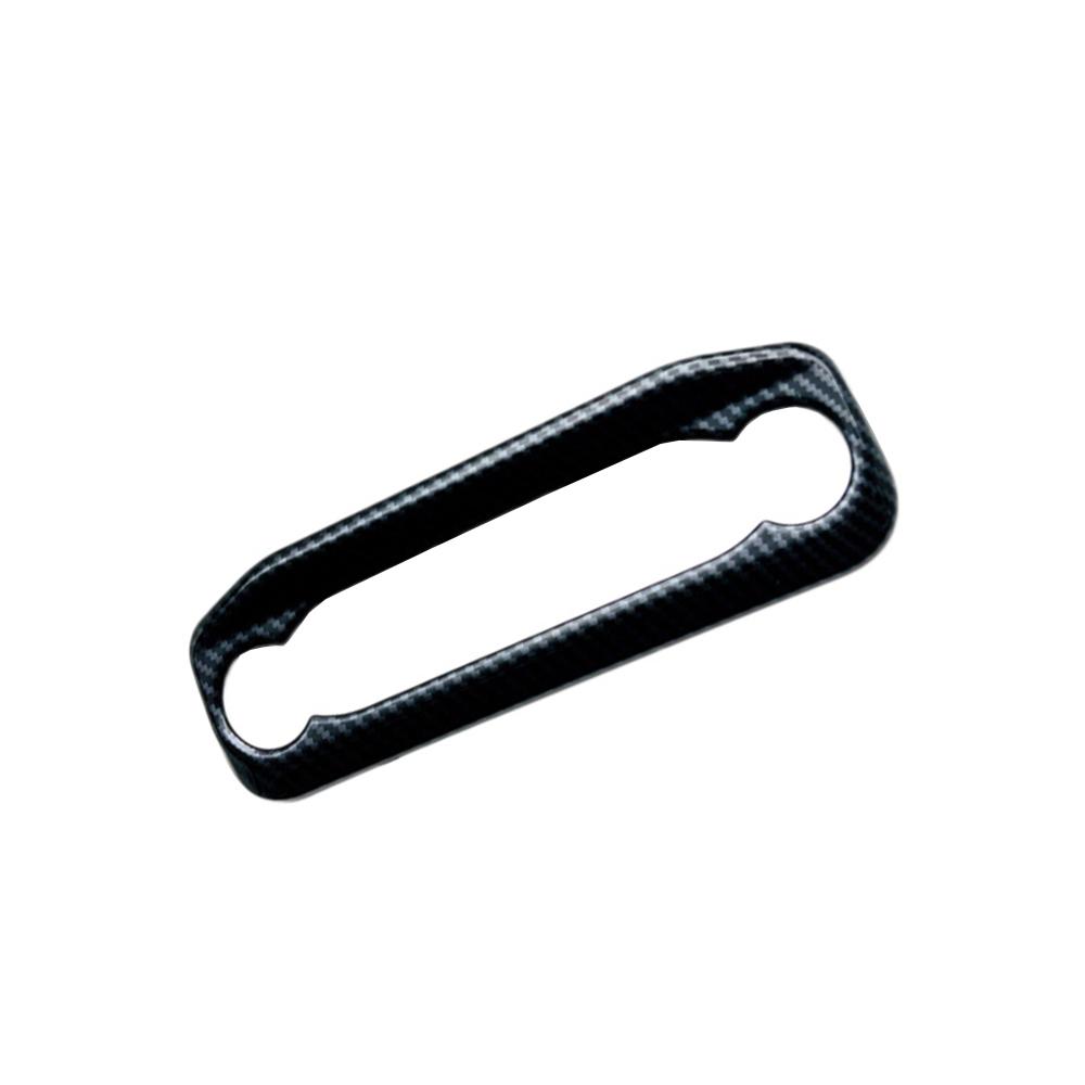 Car Center Console Controller Panel Cover Carbon Fiber look For Ford Bronco Sport + Decoration Mouldings Accessories