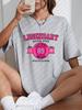Legendary Best Team Number 89 Letter Prints TShirt Women Cotton Summer T Shirt Loose Soft ONeck Tops Casual Womans Clothes