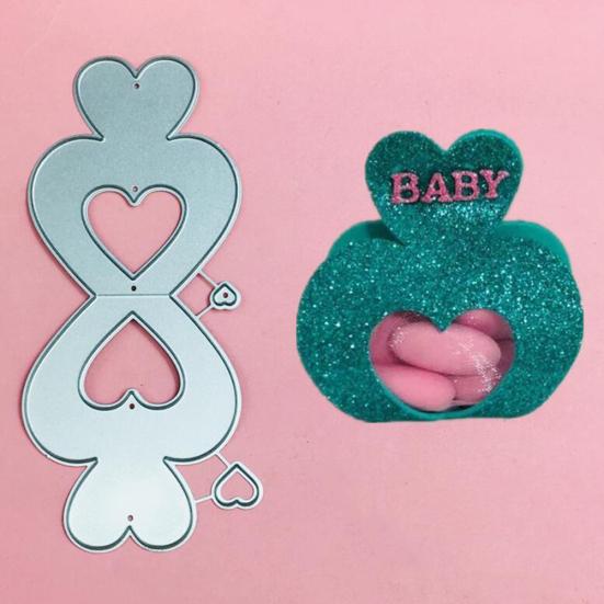 Gift Candy Box Metal Cutting Die DIY Scrapbook Emboss Paper Cards