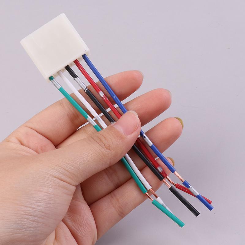 2 Stück Sockel 5 Pin Auto Fensterheber Schalter Controller Steueradapter Stecker Halter Verbinder