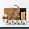 A Thousand Li of Rivers and Mountains Gift Box: Mid-Autumn & Birthday Souvenir Tea Set for Company Events