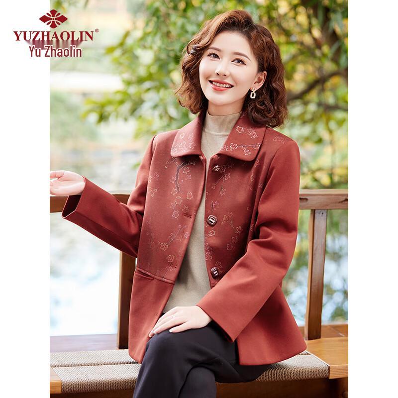 Yuzhaolin Women's Chinese Style Spring Cardigan Jacket