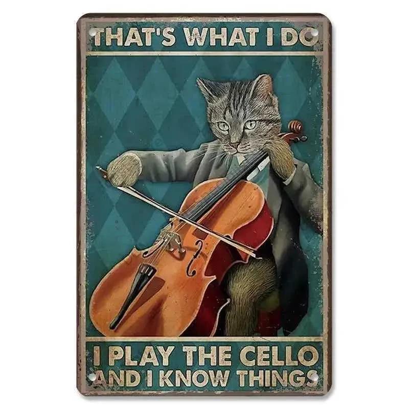 Retro Music Poster Metal Tin Logo Retro Metal Plate Music Cd Radio Guitar Singer Bar Wall Decoration Living Room