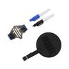Golf Ball Line Marker Tool ABS Golf Ball Liner Drawing Marking Alignment Tool with 2 Pens and Marker Stencil for Golfing Putting
