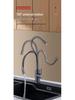 Stainless Steel Rotatable Kitchen Faucet for Sink with Hot & Cold Water