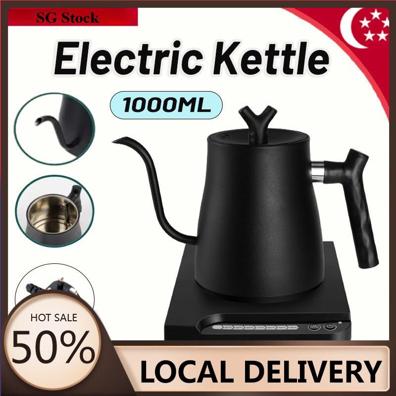 1L 304 Touch Screen Panel Electric Health Kettle Indicator Stainless Steel Electric Kettle Coffee Pot with Temperature