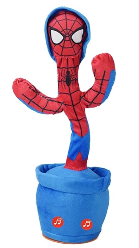 

Cactus Toy that Dances/Sings/Records/Mimics, LED Lights, USB Rechargeable, Dancing Cactus Talking Toy, Educational Toy for Kids, Birthday Present, Chr