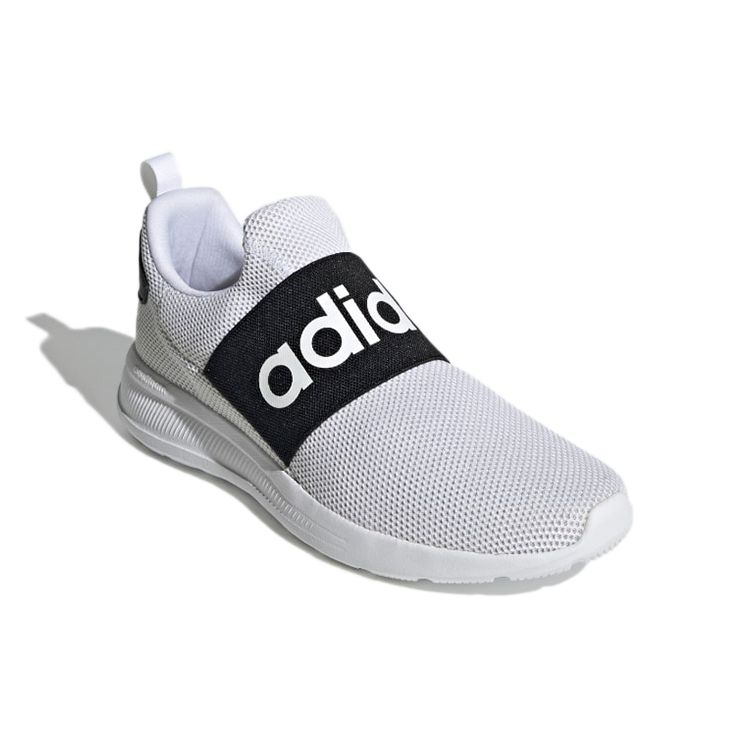 Adidas Lite Racer Adapt 4.0 White Black Men Sneakers Cloud-White Core-Black H04828