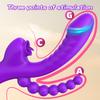 Vibrator Sex Toy for Women Anal Beads Tongue Licking Dildo Vibrators 3 IN 1 G Spot Stimulator Female Clitoral Vagina Masturbator
