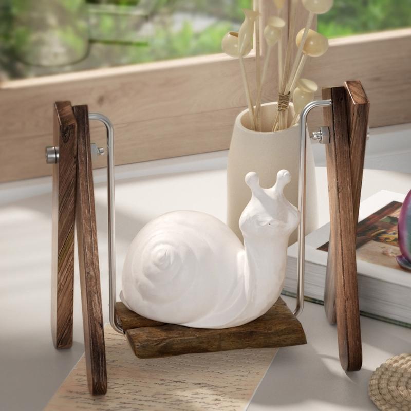 3D Schnecken Silikonform Tier Kerzenform DIY Aromatherapie Kerzenherstellungswerkzeug Harz Gipsform Schreibtisch Heimdekorationen