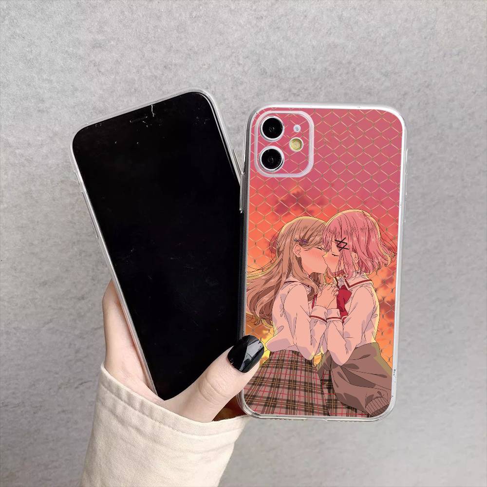 Watanare Anime Phone Case For iPhone17,16,15,14,13,12,11 Plus,Pro Max Soft Transparent Cover