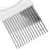 Stainless Steel Onion Holder Onion Cutter Assistant Stainless Steel Kitchen Gadgets for Slicing Meat Floss Fruits