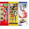 Nagatanien Ochazuke 3 Sorten Set (Ajiwai Sorten 6 Portionen Dashi 8 Tai Portionen)