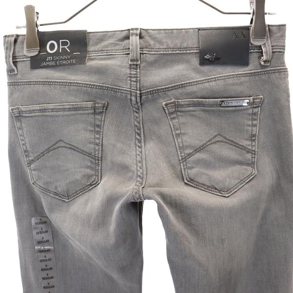 Pantaloni denim skinny ARMANI EXCHANGE nefolosiți gri Femei Folosit