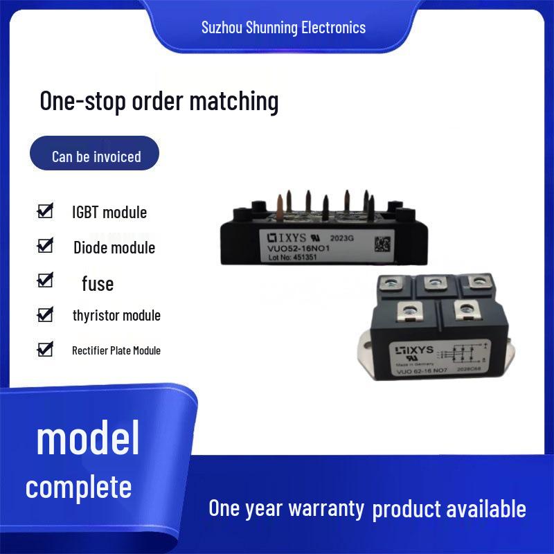 VUO62-14NO7 VUO62-16NO7 Three-Phase Rectifier Bridge Thyristor Power Module - Original.