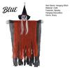 Haunted House Decorations 38" Halloween Hanging Witch Decoration Spooky Scary Flying Skeleton Ghost with Skull Decor for Outdoor Indoor Porch