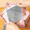 Floral Large-Capacity Insulated Oxford Cloth Lunch Bag
