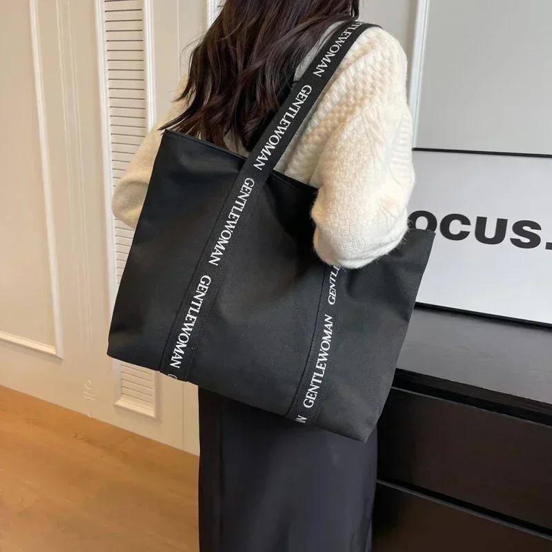 Fashi Vrijetijds Rits Canvas Dames Tote Bag 2026 Hoge Kwaliteit Grote Capaciteit Schoudertas Hete Verkoop Ccise Boodschappentas