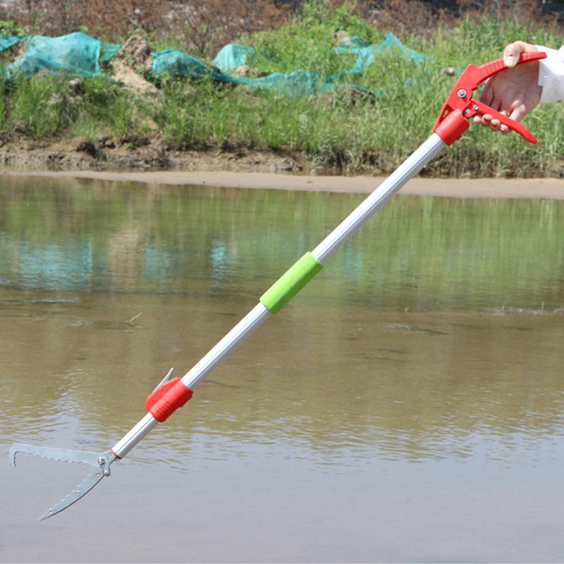Aluminum Alloy Extended Crab & Loach Pliers - Outdoor Snake Control Tool