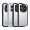 POCO X7 Armor Shockproof Phone Case For Xiaomi POCO X7 X6 X5 X3 F7 F6 M6 M7 Pro C65 C75 15 Luxury Matte Acrylic Clear Hard Cover