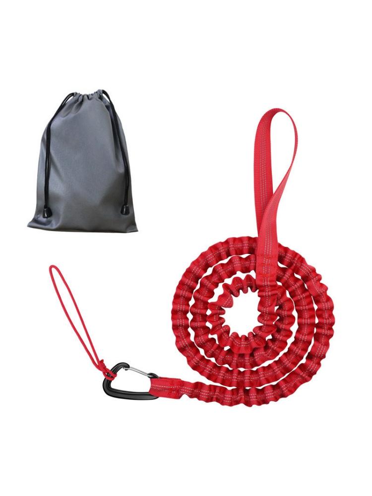 Nova corda de tração para bicicleta de montanha, corda de reboque portátil, acessórios para bicicleta, corda elástica elástica compatível com subidas mais fáceis