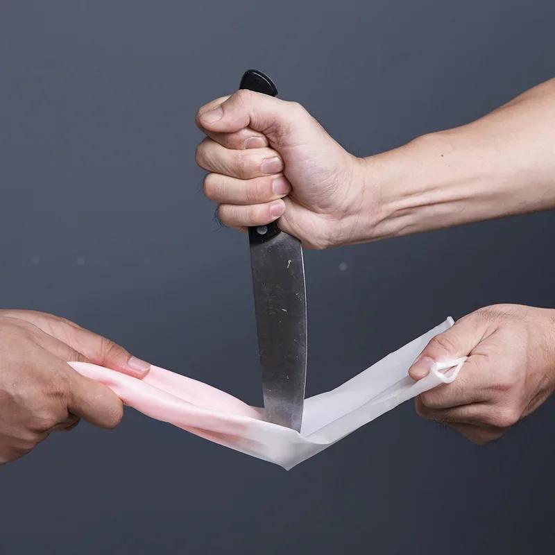 Silicone Rubber Dish Washing Gloves for Household Sponge Scrubber Comfortable Kitchen Tools Dishwashing Cleaning Gadgets