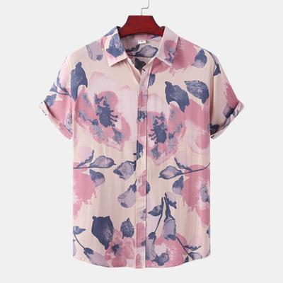 Hawaiian Luxury Men's Shirt Short Sleeve Shirts Man Fashion Clothing Oversize Shirts