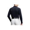 FILA Golf Series Solid Color Elite Long Sleeve Polo Shirt Men tops Legendary-Blue A11M415205F-NV